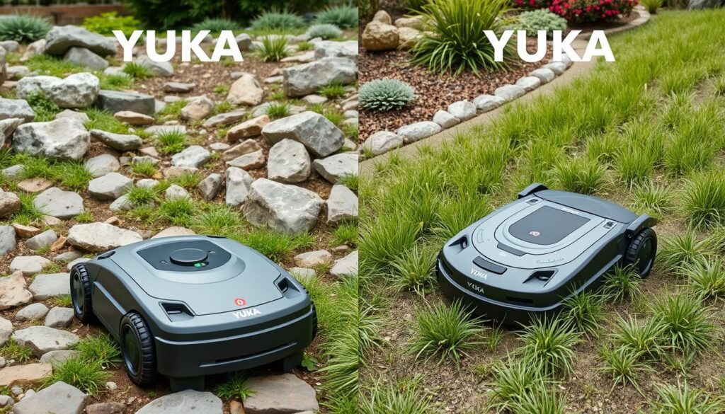 porównanie YUKA z konkurencyjnymi modelami kosiarki automatycznej porównanie YUKA z konkurencyjnymi modelami kosiarki automatycznej