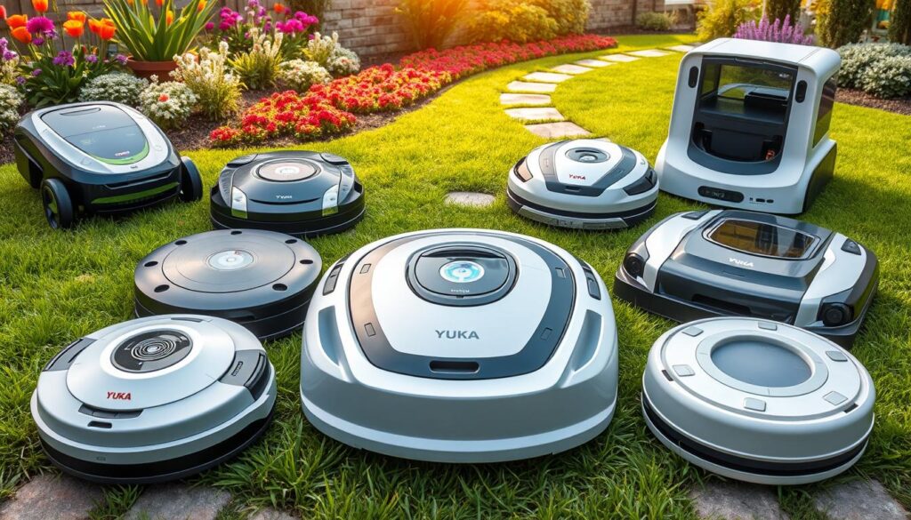 porównanie robotów koszących