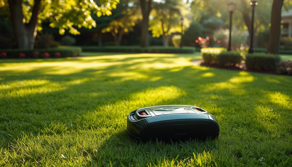 instalacja bezprzewodowego robota koszącego