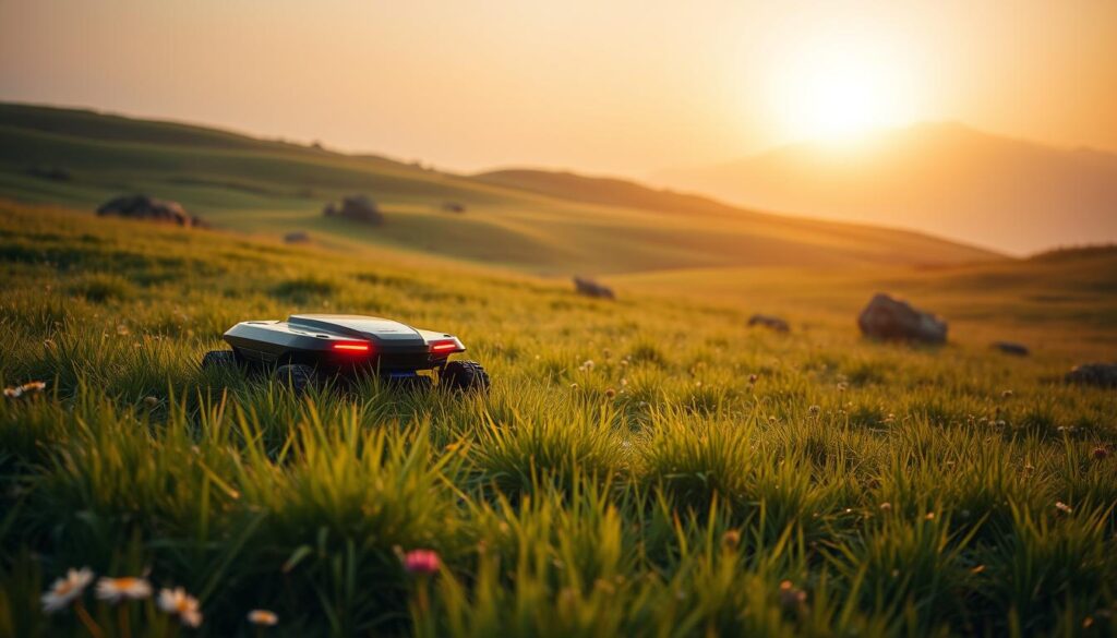 koszenie bez przewodu a tradycyjna kosiarka