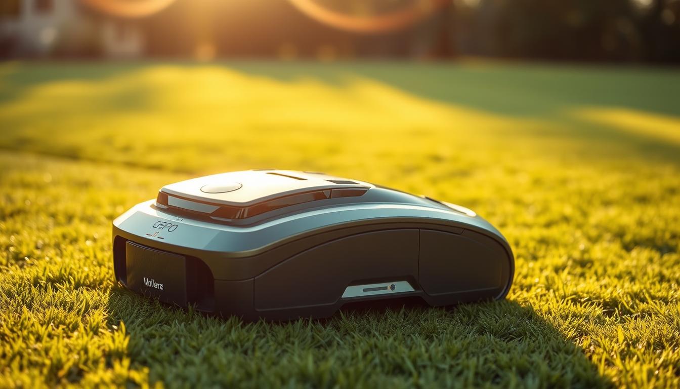 roboty koszące a praca w deszczu