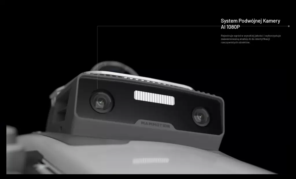 Mammotion LUBA System POdwójnej Kamery AI 1080P