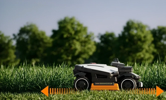 Napęd dwukierunkowy robota koszącego LUBA 4 AWD