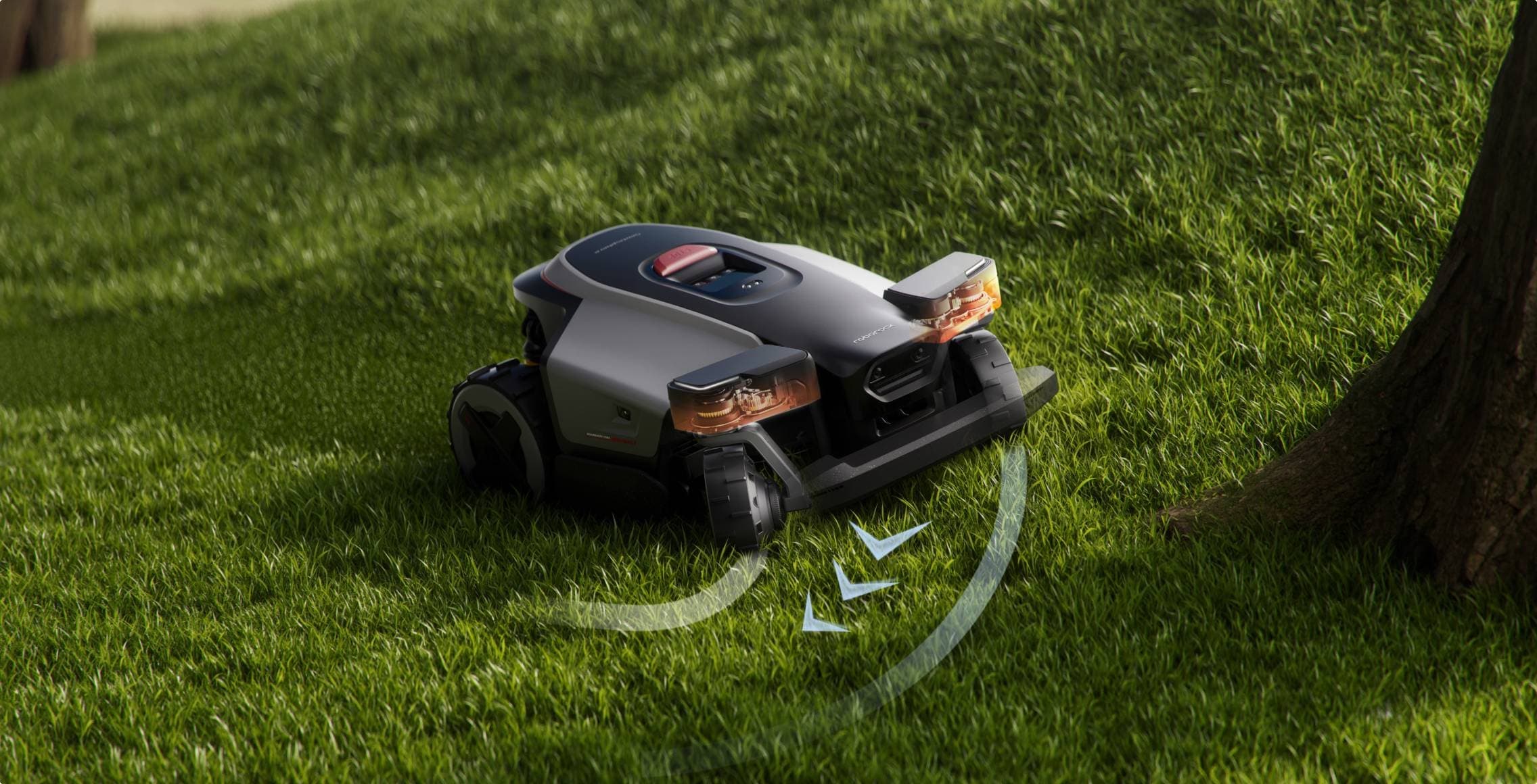 Roborock RockMow Z115 Sentisphere i percepcja otoczenia